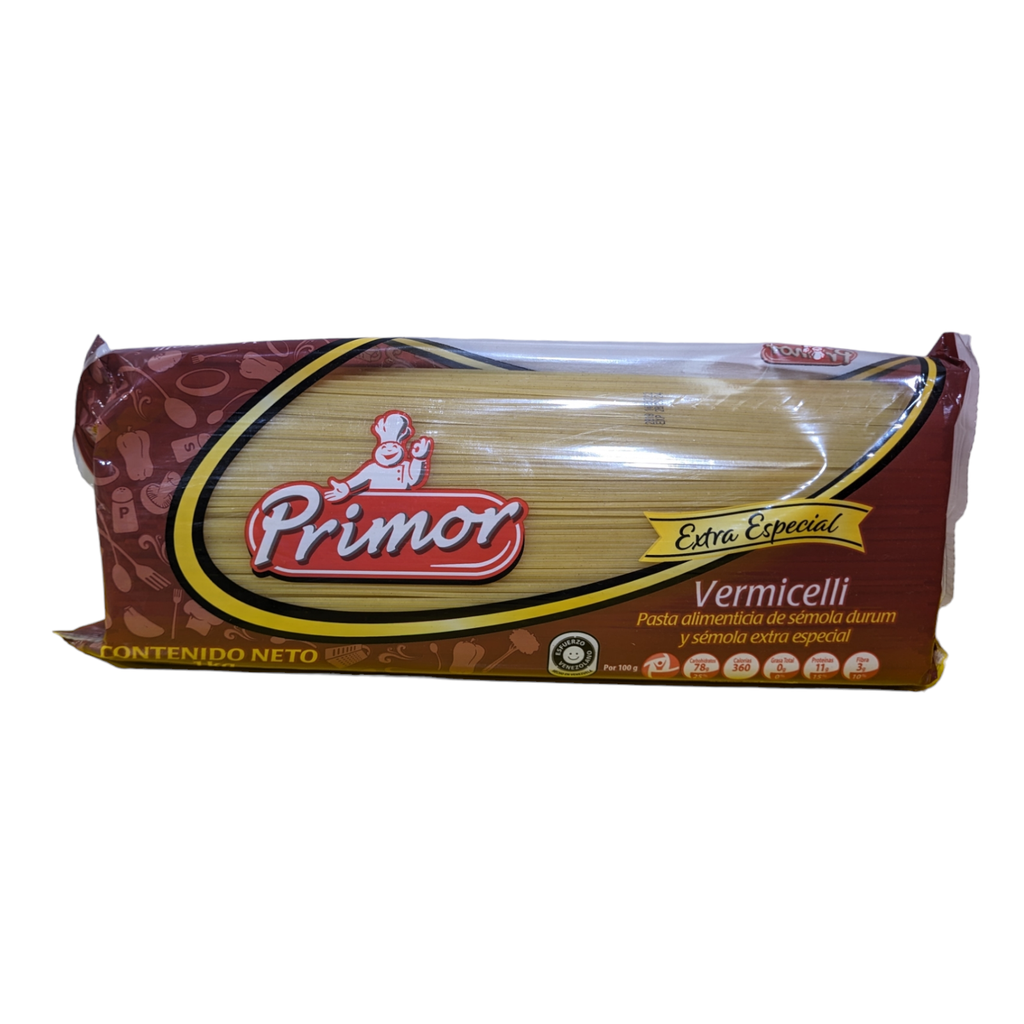 PASTA PRIMOR VERMICELLI EXTRA ESPECIAL 1 KG