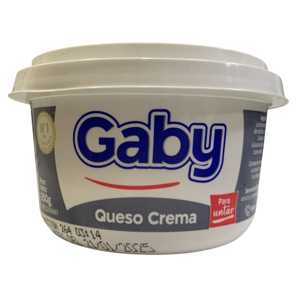 QUESO CREMA GABY 250 GR