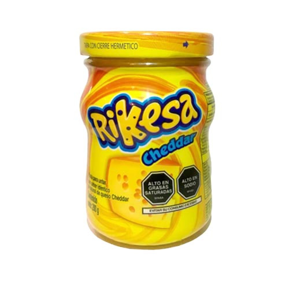 RIKESA QUESO CHEDDAR 200 GR