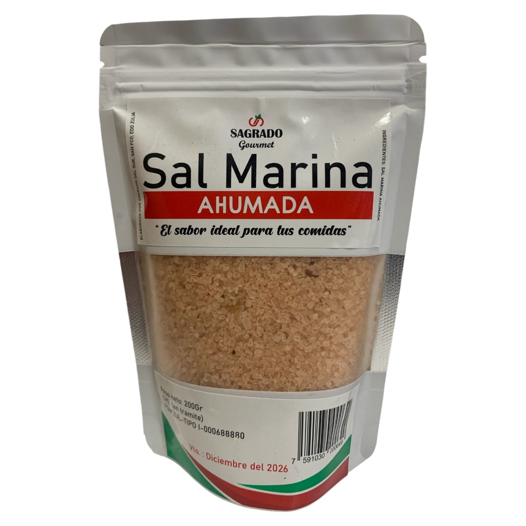 SAL MARINA AHUMADA 500GR (SAGRADO)