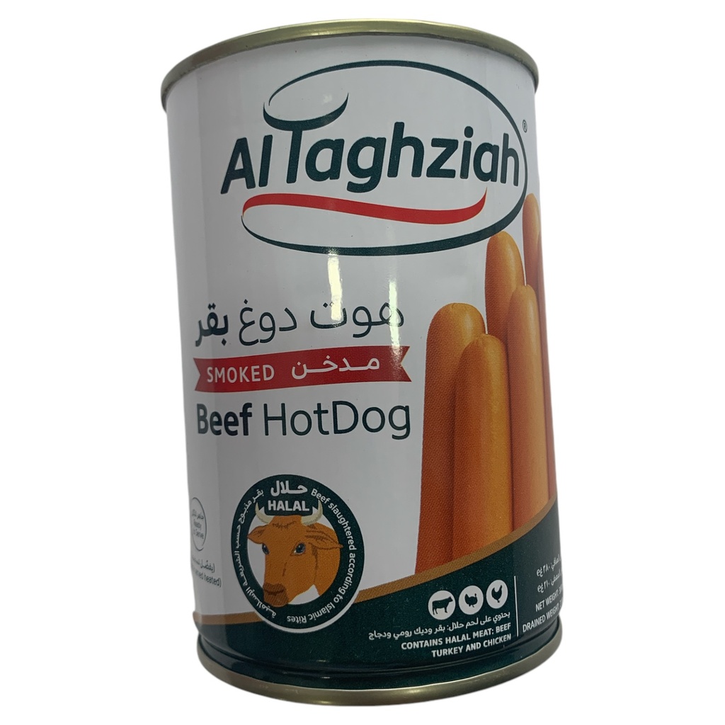 SALCHICHA EN LATA (HOT DOG) POLLO,CARNE) 210GR