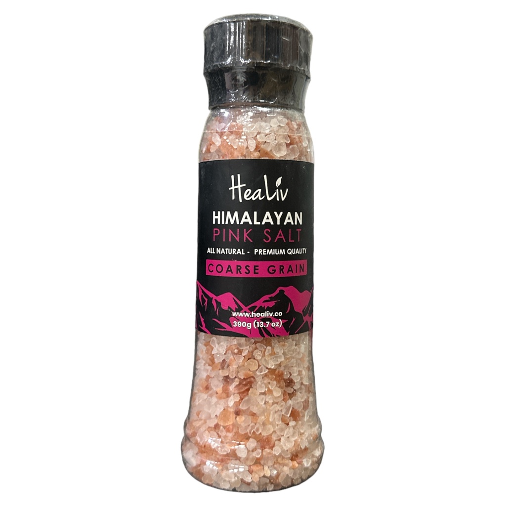 SAL ROSADA DEL HIMALAYA GRUESA HEALIV 390GR
