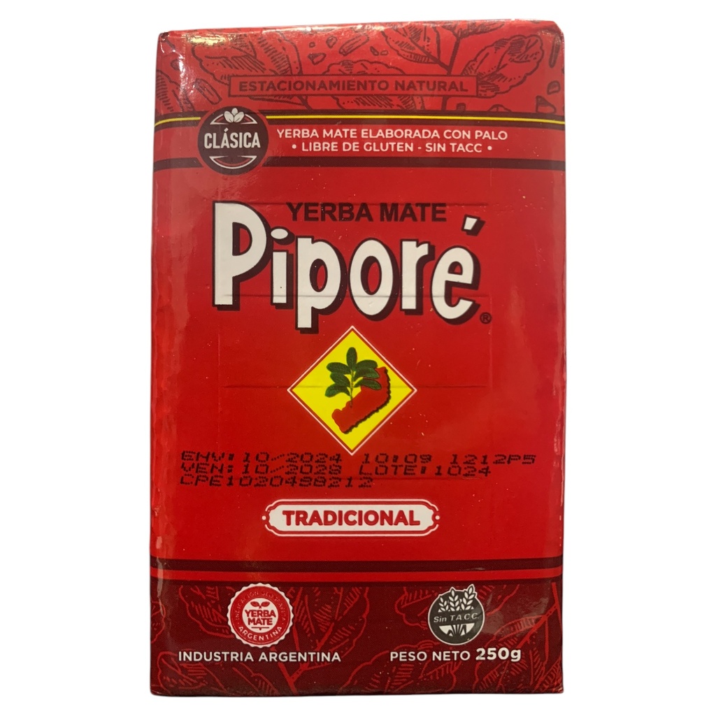 YERBA MATE TRADICIONAL PIPORE 250GR