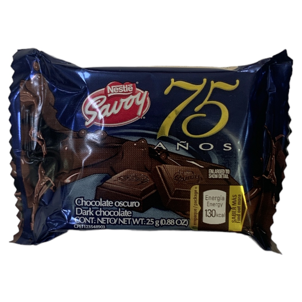 SAVOY CHOCOLATE OSCURO 75 AÑOS