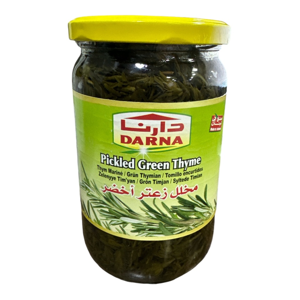 TOMILLO EN FRASCO-PICKLED GREEN THYME DARNA 400GR