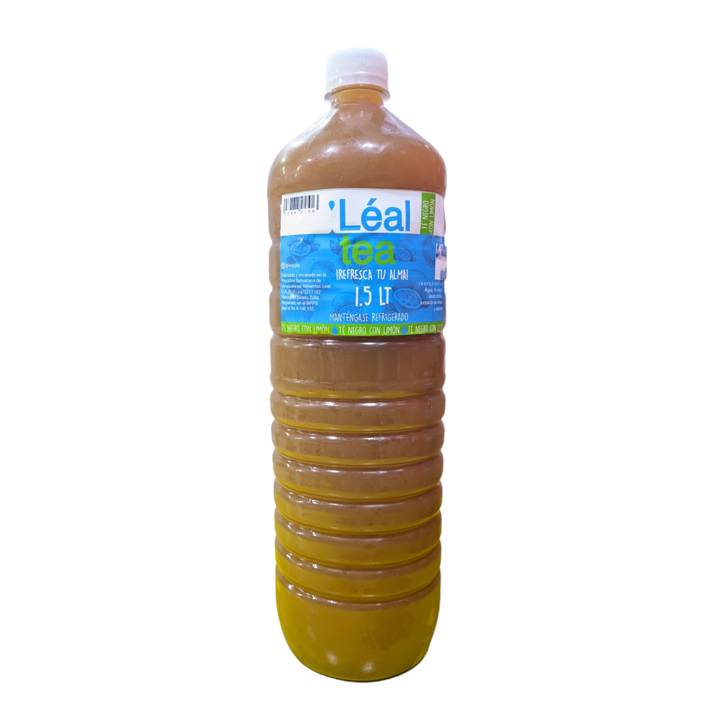 TE NEGRO CON LIMON LEAL TEA 1.5 L