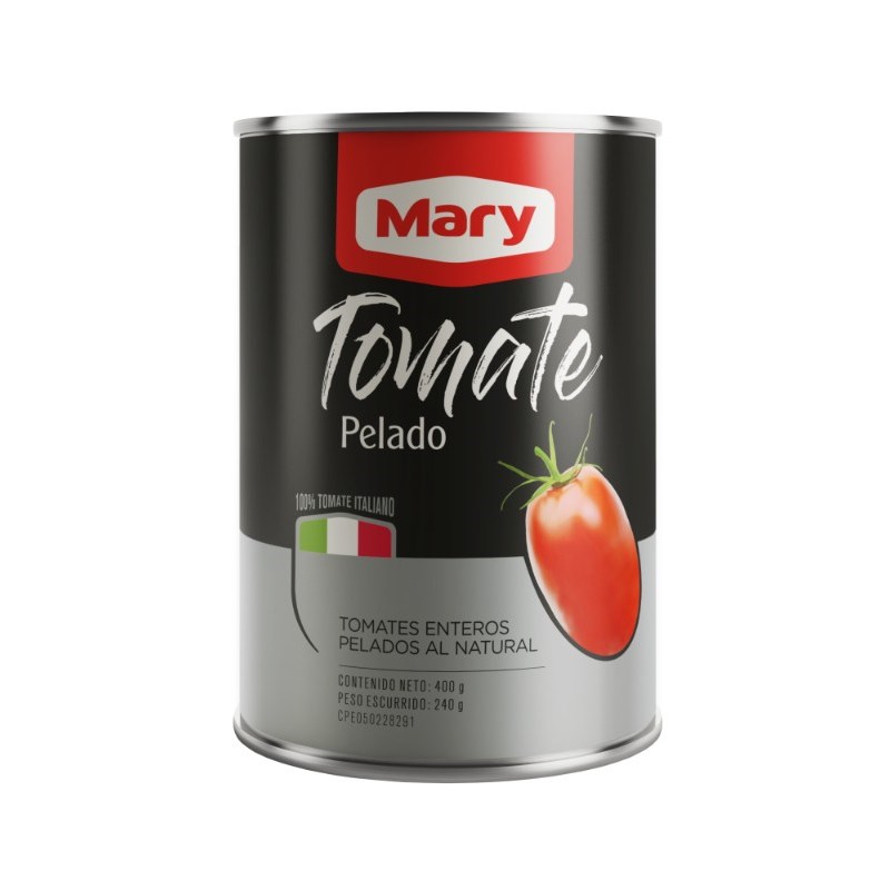TOMATE PELADO MARY 400GR