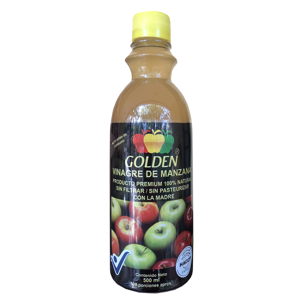 VINAGRE DE MANZANA GOLD GARDEN 1LT