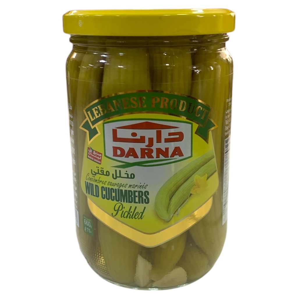 WILD CUCUMBERS PICKLED DARNA 660 GR