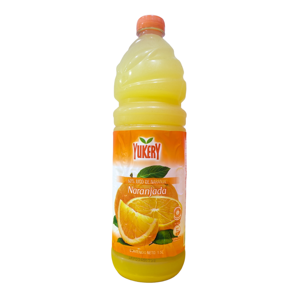 YUKERY NARANJADA 1.5LT