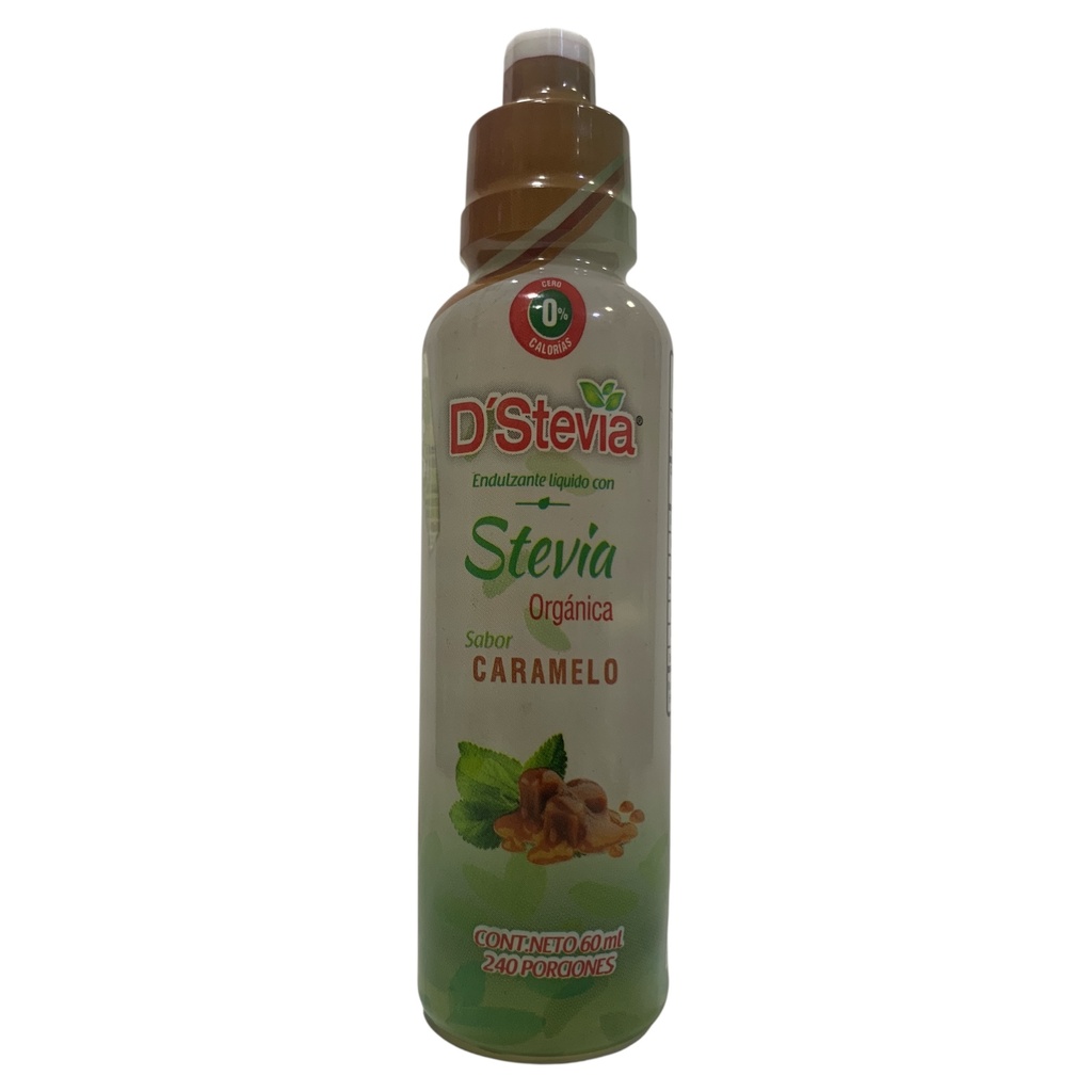 STEVIA LIQUIDA D´STEVIA CARAMELO 60ML