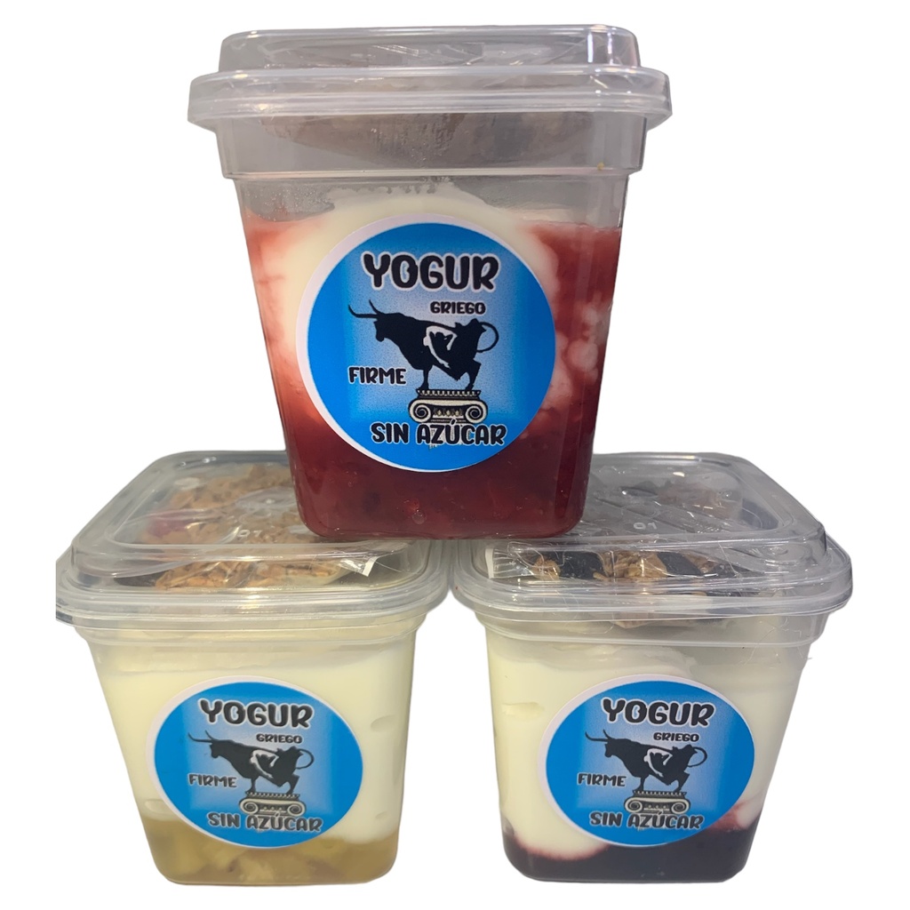 YOGURT VARIADO VACA ( FRESA, NATURAL , CIRUELAS Y PIÑA