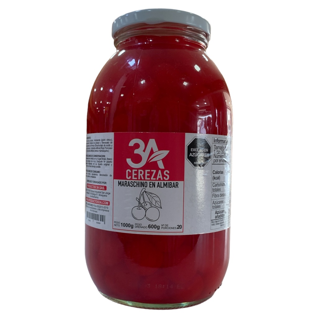 CEREZA EN ALMIBAR 1KG 3A
