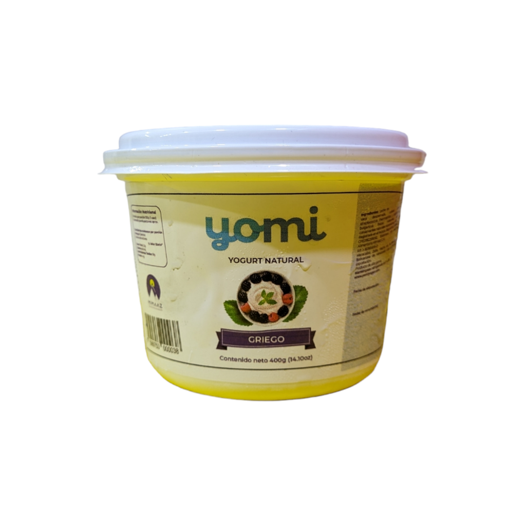 YOGURT GRIEGO NATURAL YOMI 400GR