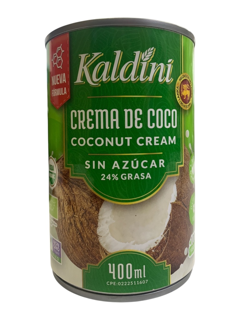CREMA DE COCO S/A KALDINI 400ML