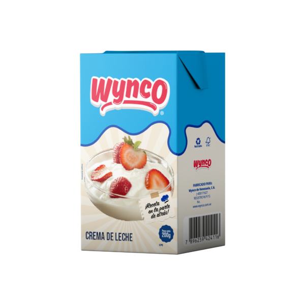CREMA DE LECHE WYNCO 200GR