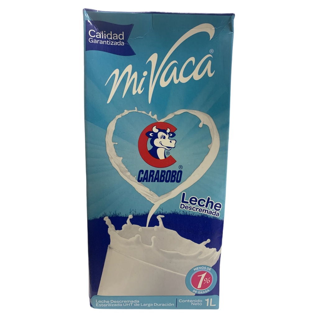LECHE LIQUIDA DESCREMADA MI VACA 1LT