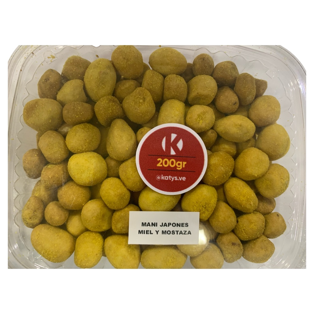 MANI JAPONES MIEL Y MOSTAZA X KG