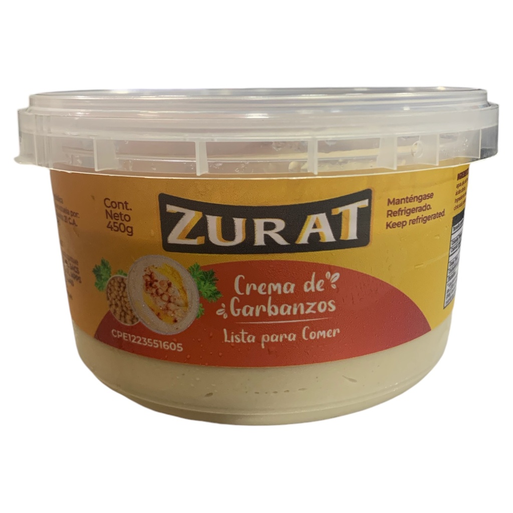 CREMA DE GARBANZO ZURAT 450GR