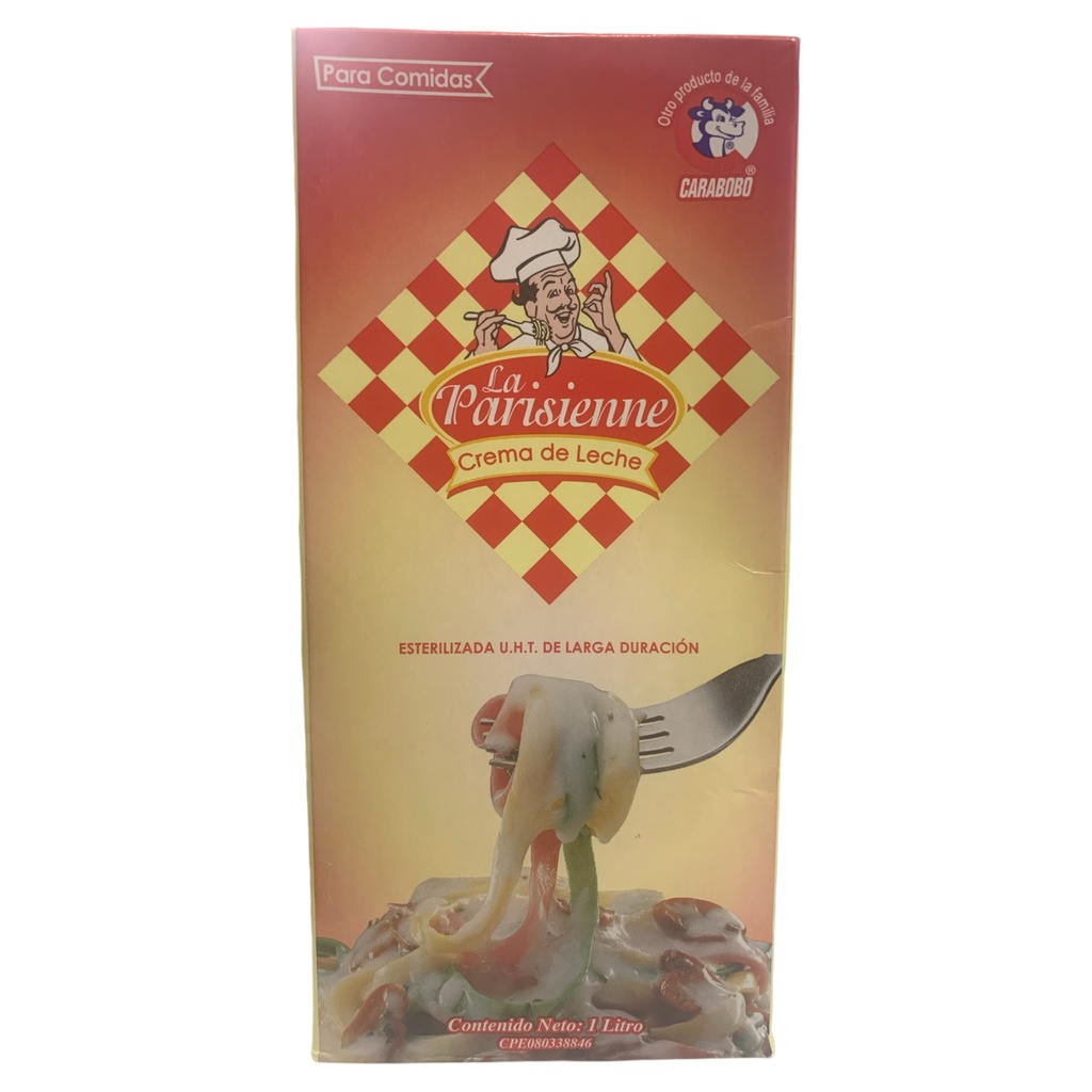 CREMA DE LECHE PARISIENNE 1 LT