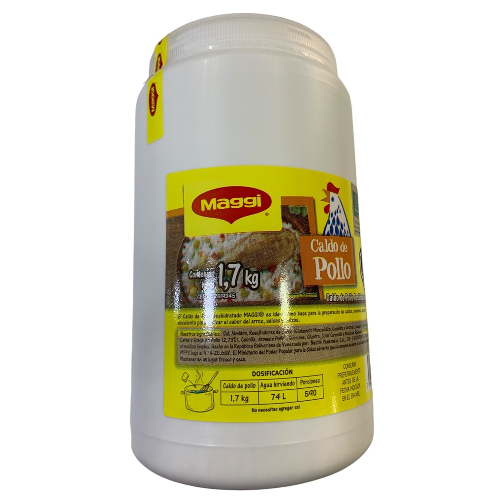 CALDO DE COSTILLA MAGGI TARRO ( CUBITO EN POLVO) X KG