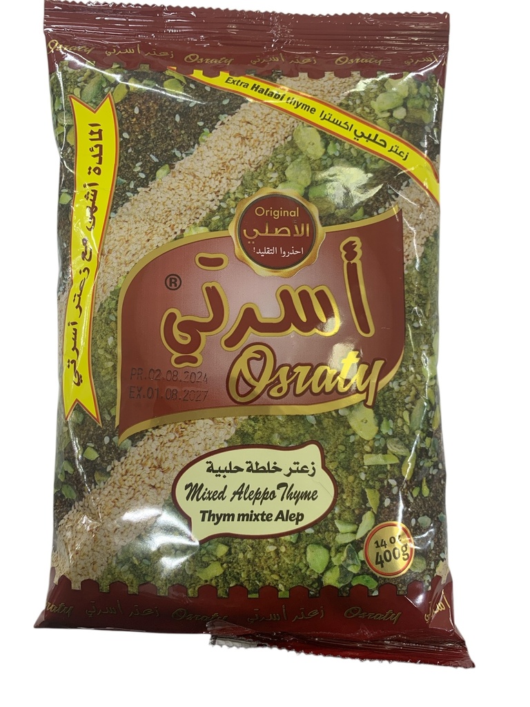 ZAATAR OSRATY MIXED ALEPPO THYME 400GR