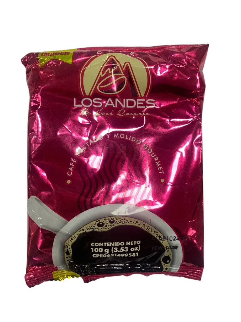 CAFE GOURMET LOS ANDES 100 GR