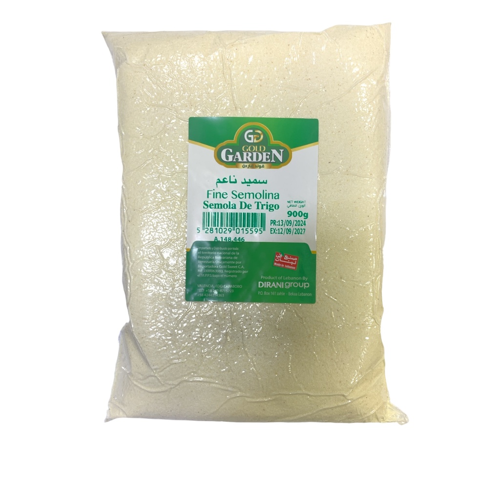 SEMOLA FINA GOLD GARDEN 900GR