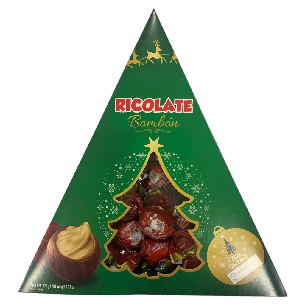 BOMBONES RICOLATE ARBOL 120 GR