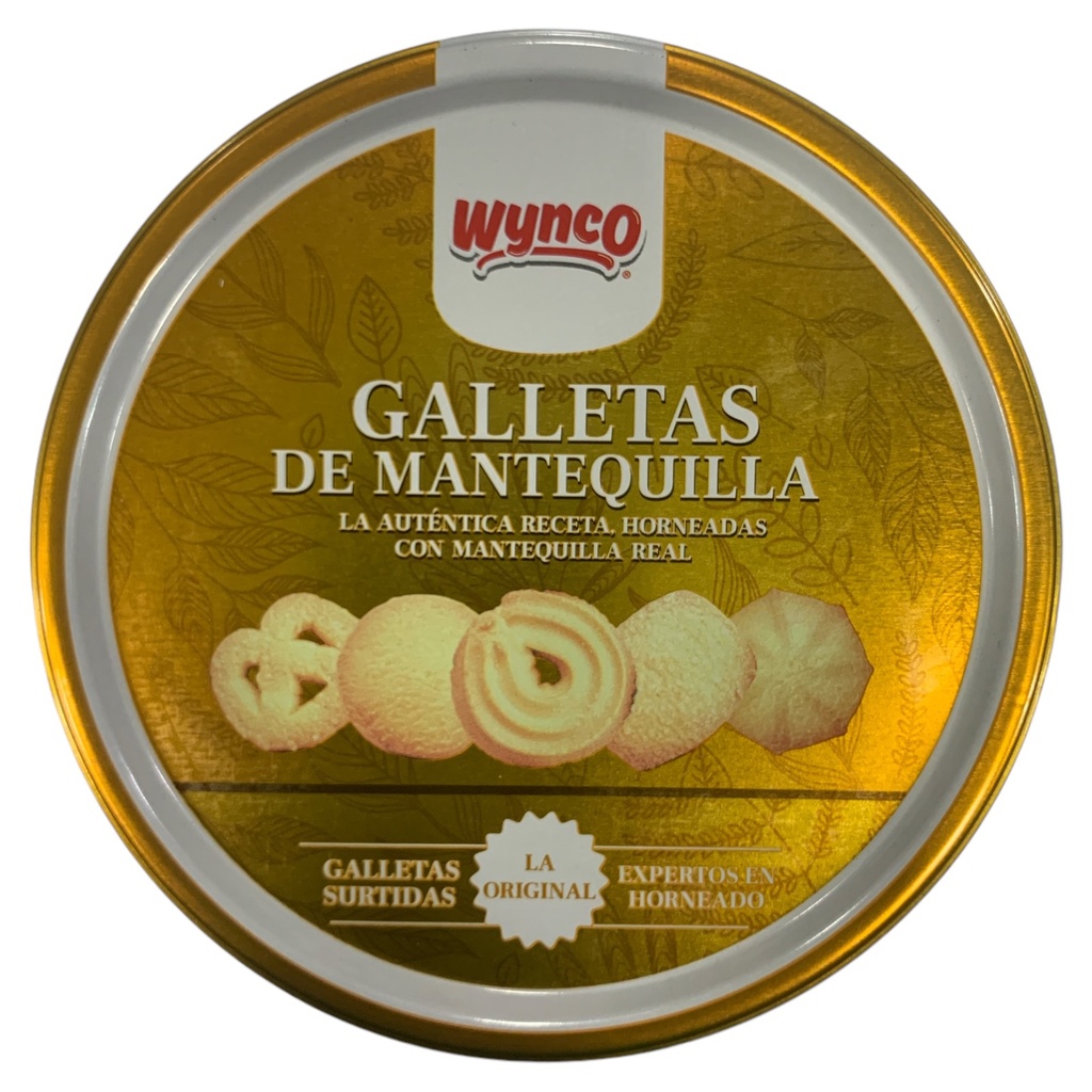 GALLETAS DE MANTEQUILLA NAVIDAD 114GR WYNCO