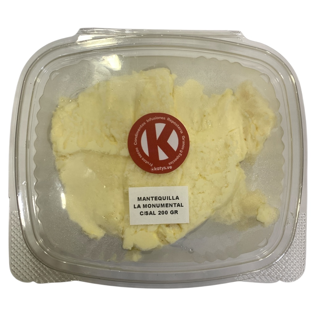 MANTEQUILLA LA MONUMENTAL CON SAL X KG
