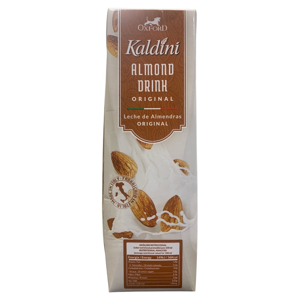 LECHE DE ALMENDRAS ORIGINAL KALDINI 1 LT