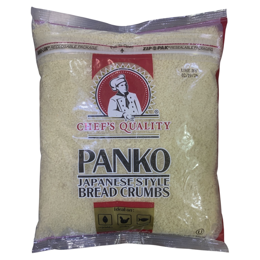 PANKO JAPANESE STYLE BREAD CRUMBS CHEFS QUALITY X KG