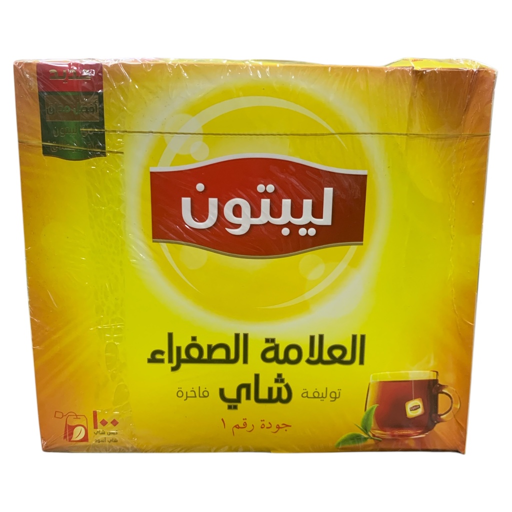 TE LIPTON YELLOW LABEL TEA 100 UND
