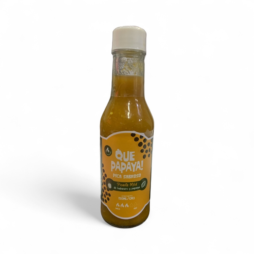 QUE PAPAYA PICANTE MILD 150 ML