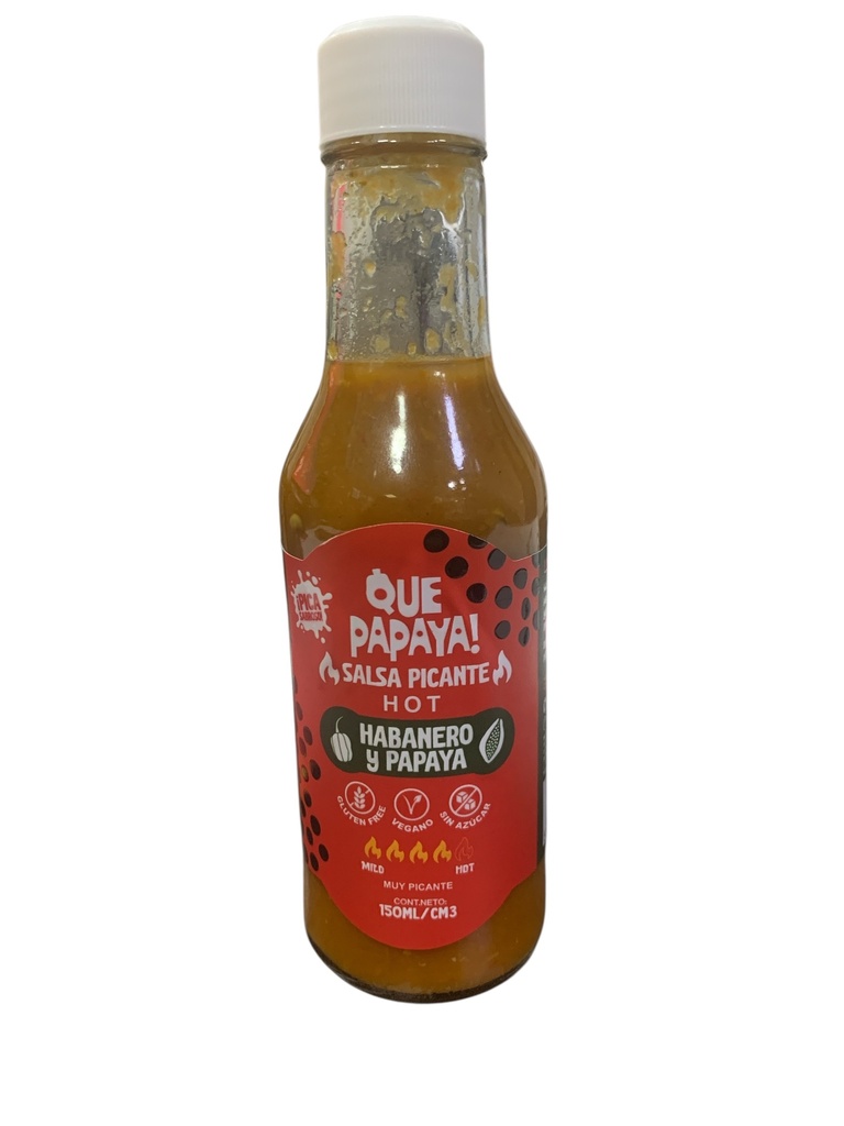 QUE PAPAYA PICANTE HOT 150LM