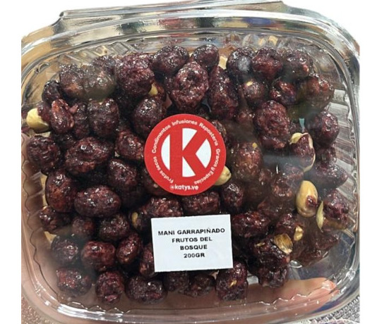 MANI GARRAPIÑADO FRUTOS DEL BOSQUE