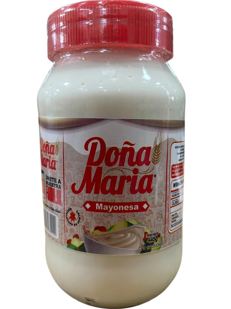 MAYONESA DOÑA MARIA 445GR