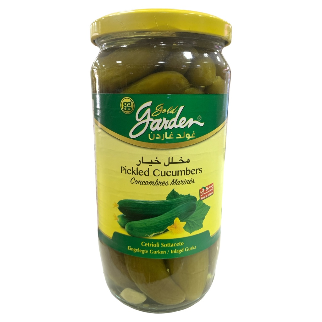 ENCURTIDO DE PEPINO PICKLED CUCUMBERS GOLD GARDEN 1KG