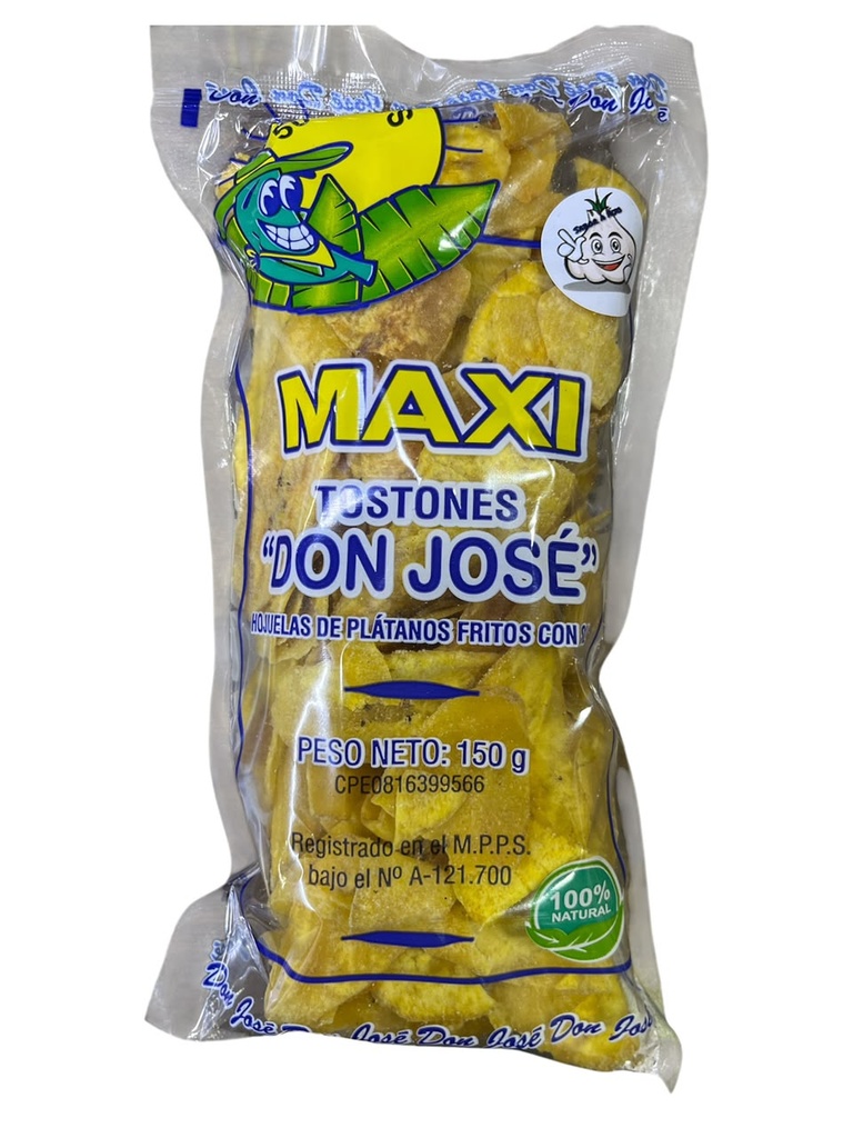 TOSTONES DON JOSE SABOR A AJO 150GR