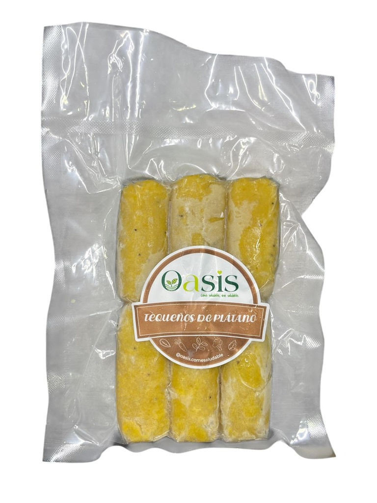 TEQUEÑOS DE PLATANO PAQUETE DE 6UND OASIS