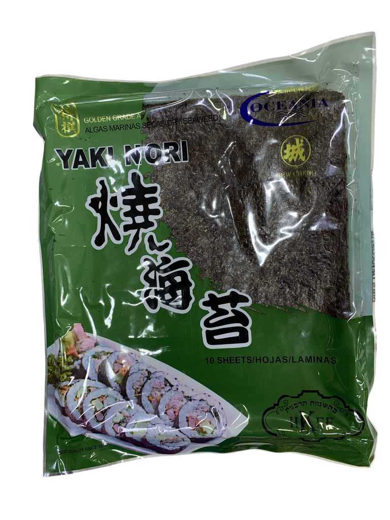 ALGA SECA-YAKI NORI 10 HOJAS/LAMINAS OCEANIA