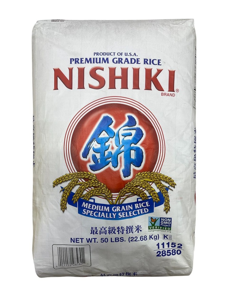 ARROZ BLANCO PARA SUSHI NISHIKI X KG