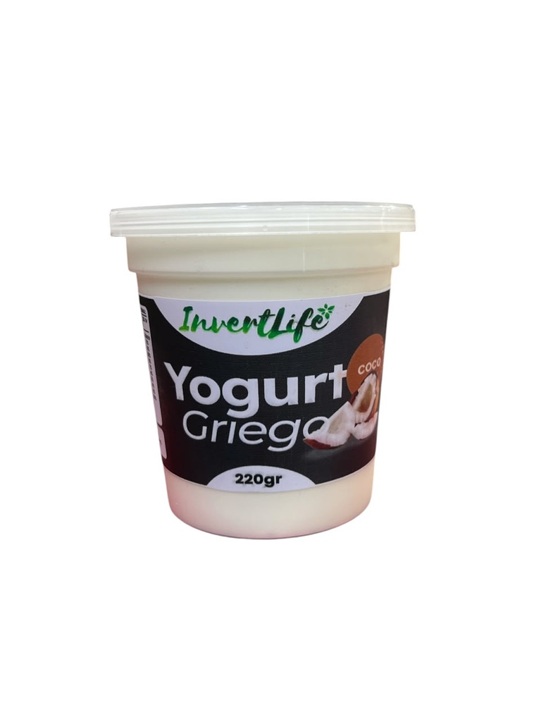YOGURT GRIEGO COCO INVERTLIFE 220GR