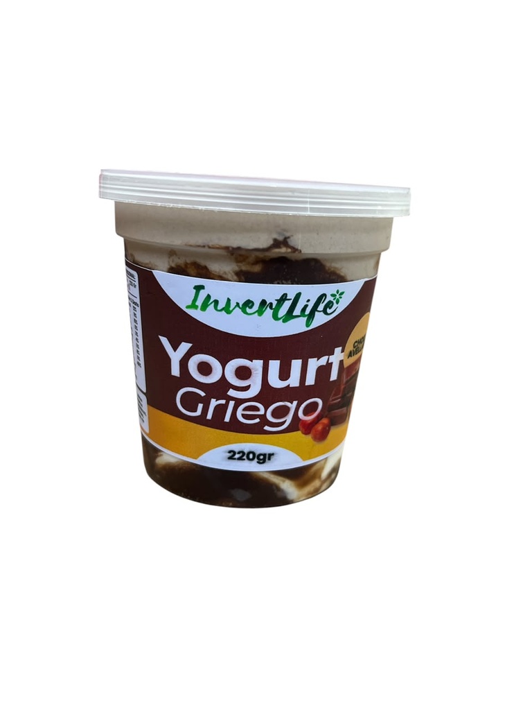 YOGURT GRIEGO AVELLANA INVERTLIFE 220GR