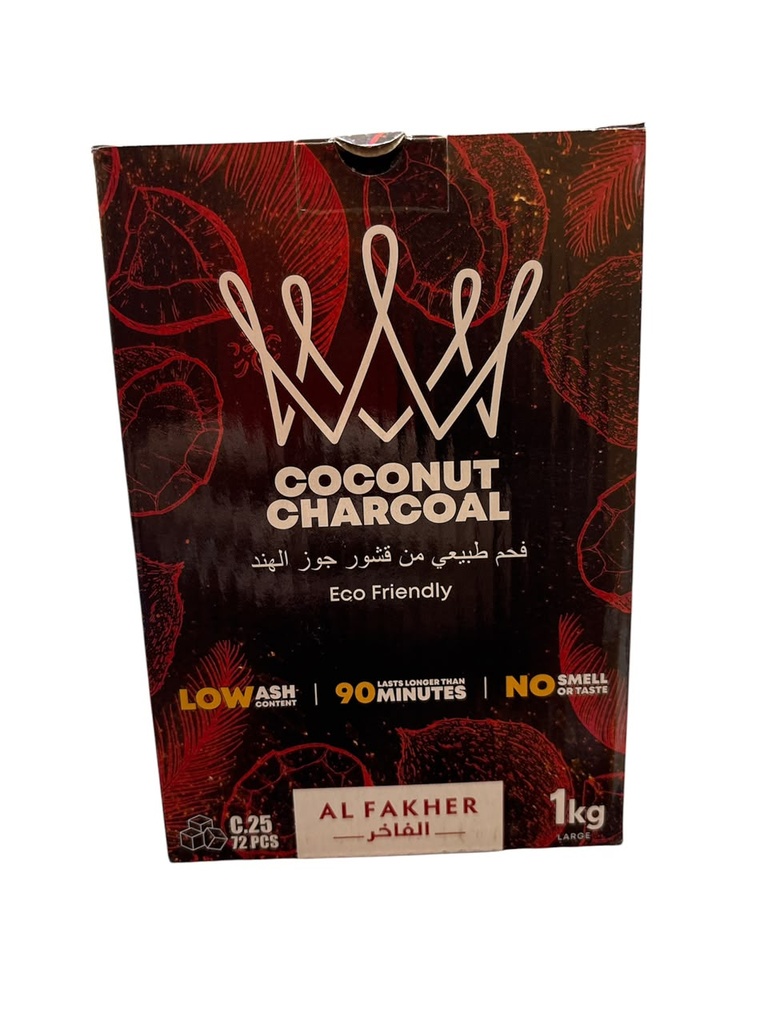 CARBON AL FAKHER COCONUT CHARCOAL 1KG