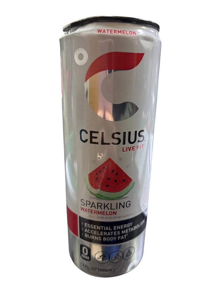 SPARKLING WATERMELON CELSIUS 1*12OZ
