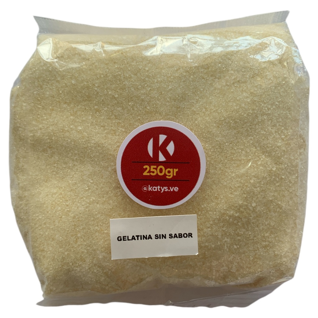 GELATINA SIN SABOR X KG