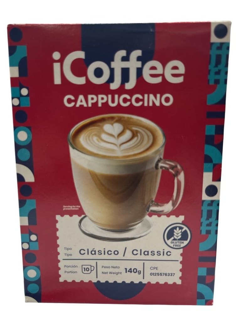 CAFE CAPUCCINO INSTANTANEO CLASICO 140GR