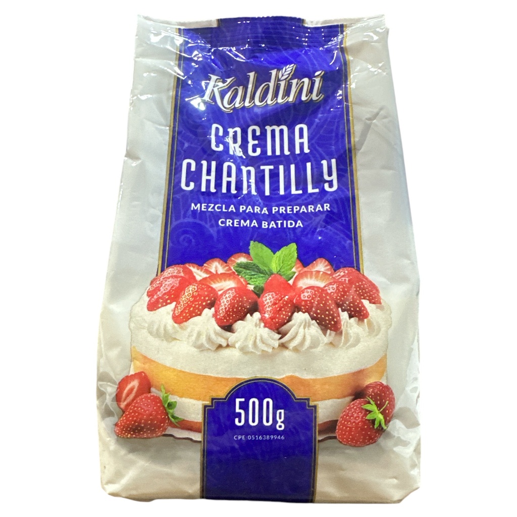 CREMA CHANTILLY EN POLVO KALDINI 500GR